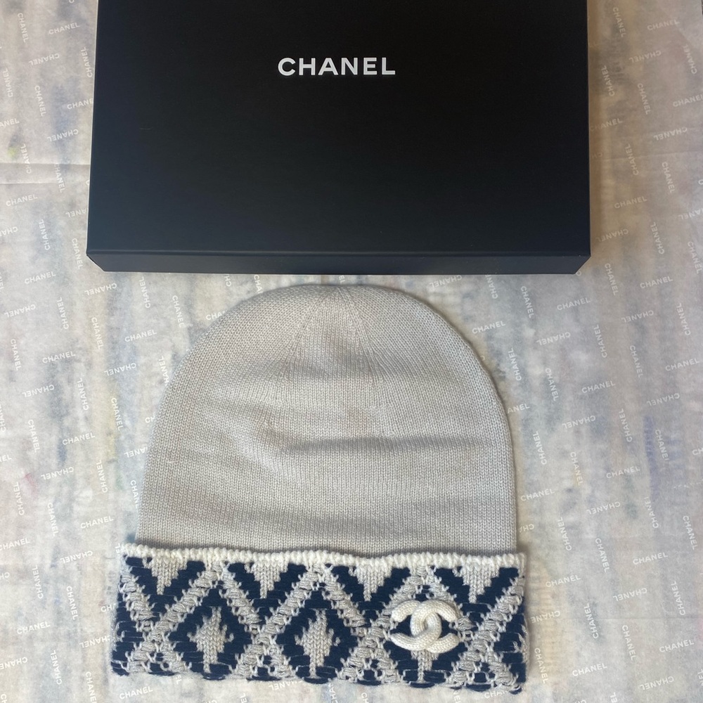 Chanel CC beanie! Never worn brand new!